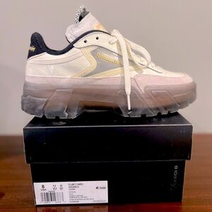 Reebok Club C Cardi B Chalk White Black Gold Birthday
Size 8 Women